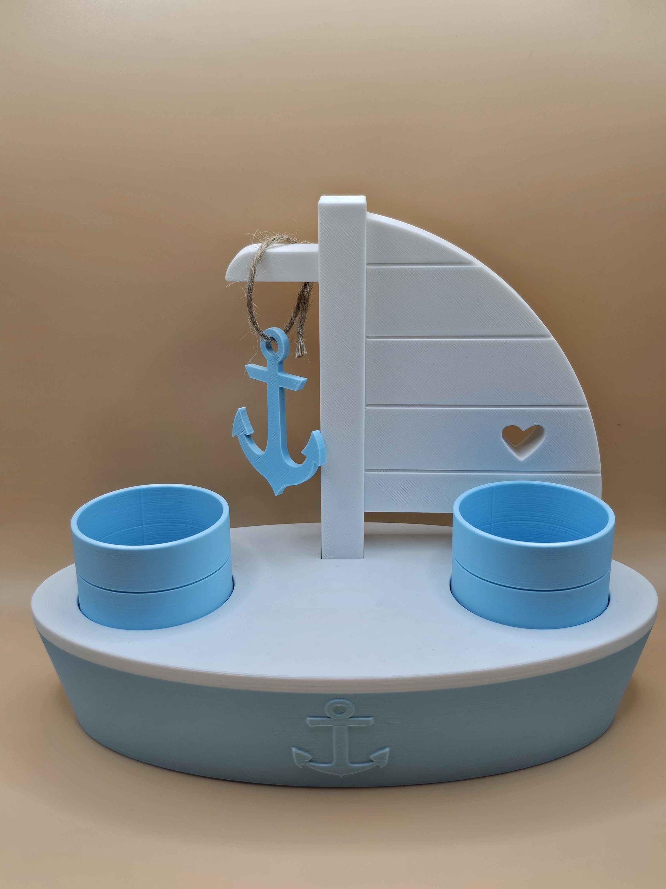 Sailboat Toothbrush Holder