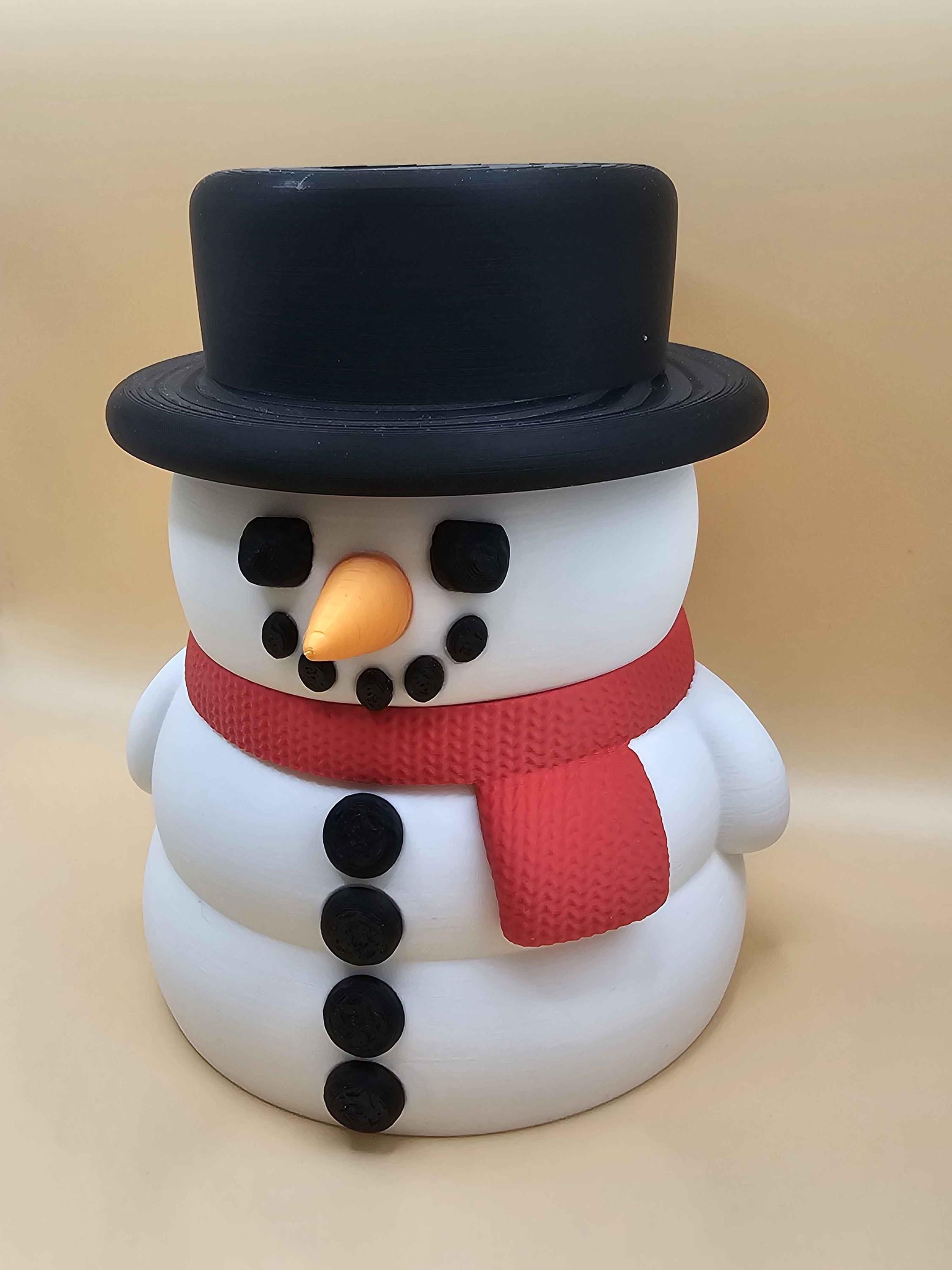 Snowman Bath and Body Works Soap Dispenser Holder