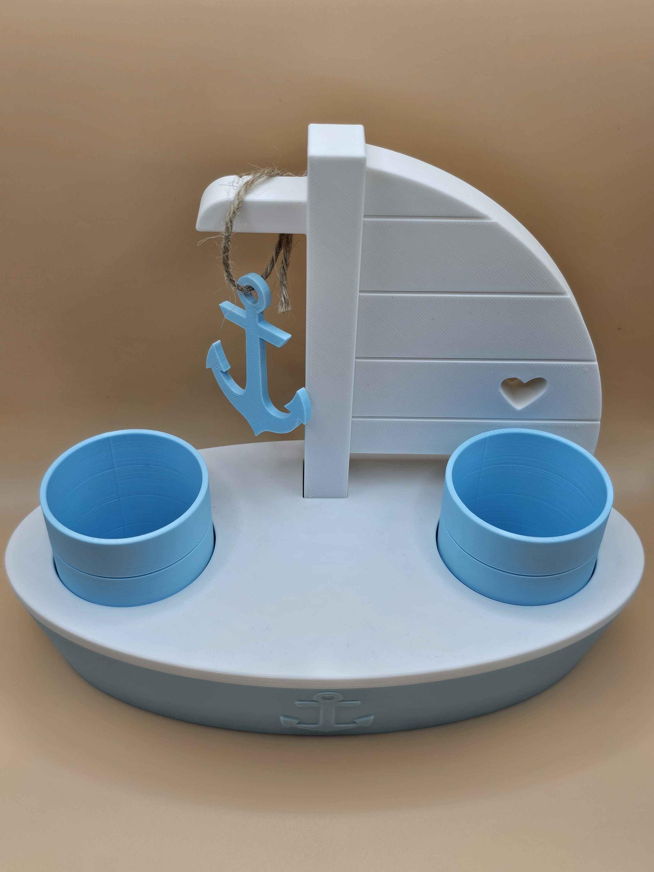 Sailboat Toothbrush Holder
