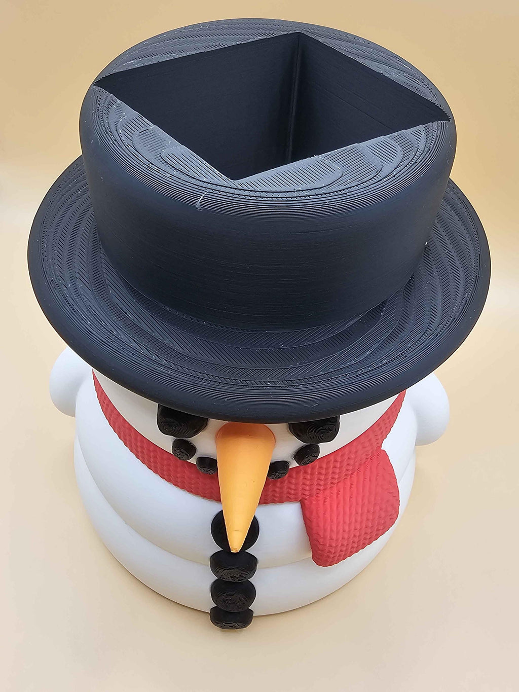 Snowman Bath and Body Works Soap Dispenser Holder